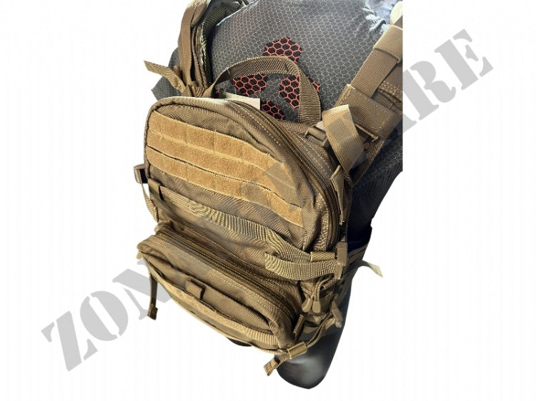 Tattico Plate Carrier Tattico + Zaino Coyote Tan Defcon 5