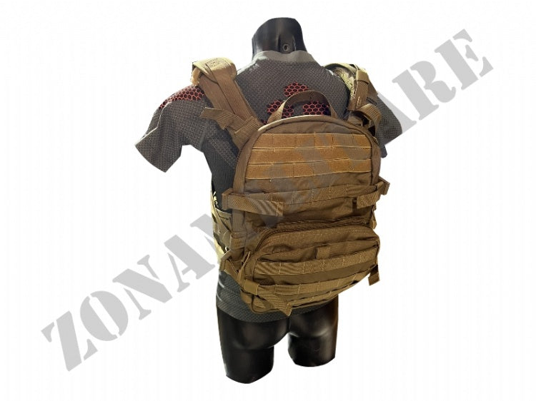 Tattico Plate Carrier Tattico + Zaino Coyote Tan Defcon 5