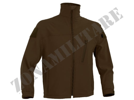 Giacca Softshell Senza Cappuccio Coyote Brown Defcon 5