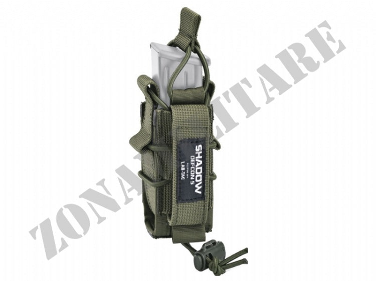 Porta Caricatore Single Pistol Pouch Defcon 5 Od Green