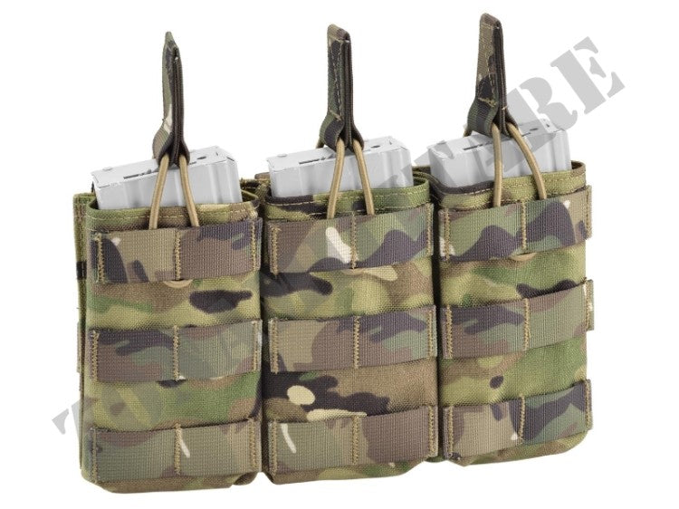 Porta Caricatori Triplo Sgancio Rapido M4 / Ak Defcon 5 Multicam