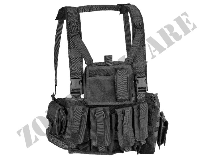 Tattico Molle Recon Chest Rig Defcon 5 Nero