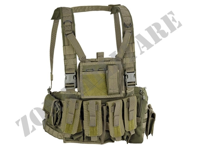 Tattico Molle Recon Chest Rig Defcon 5 Od Green