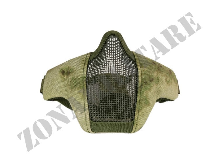 Maschera Protettiva A Rete Con Cinghie Foliage Green