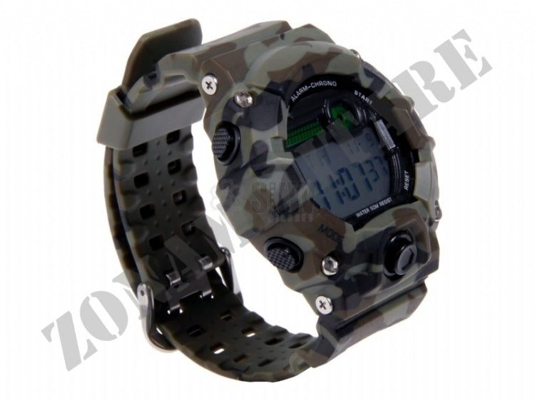 Orologio Digital Tactical Watch Camo Delta Tactics