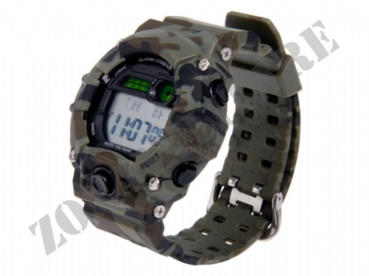 Orologio Digital Tactical Watch Camo Delta Tactics