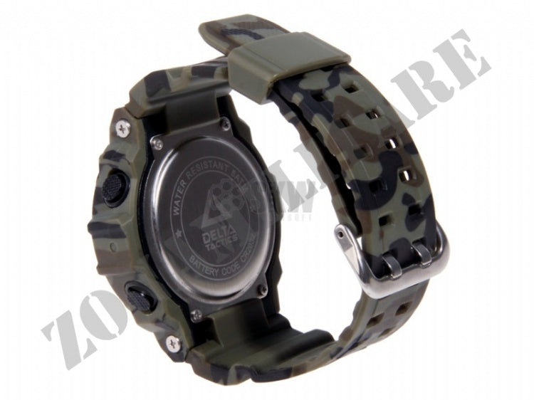 Orologio Digital Tactical Watch Camo Delta Tactics