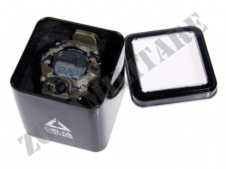 Orologio Digital Tactical Watch Camo Delta Tactics