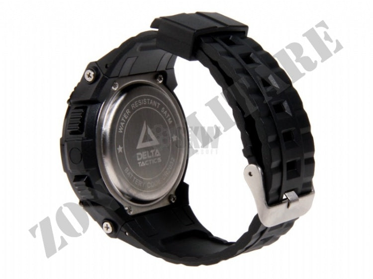 Orologio Tactical Watch With Pedometer Black Delta Tactics