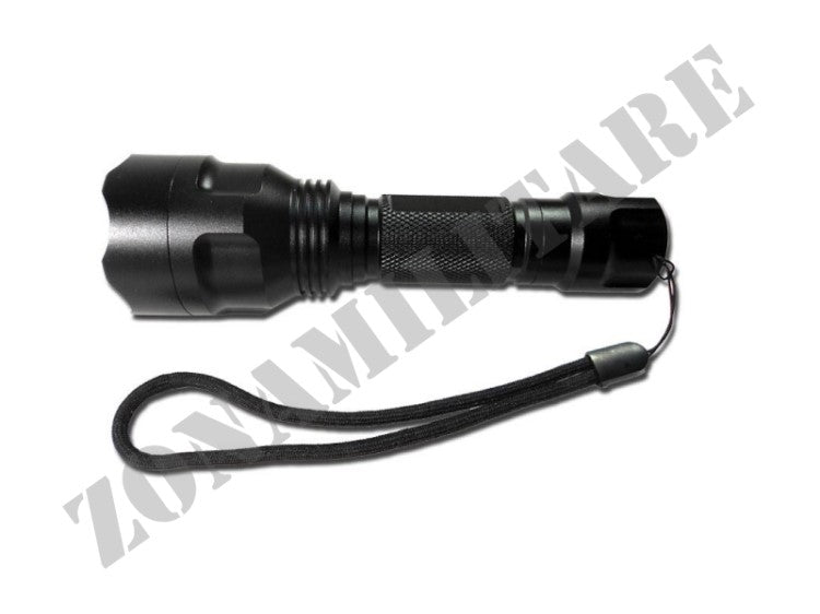 Torcia Hunterseye 250 Lumens Con Batteria/Carica Batteria