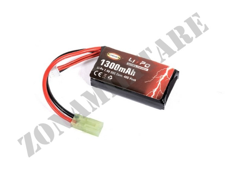 Batteria Evolution Li-Po Ultra Power 7,4V 1300Mah