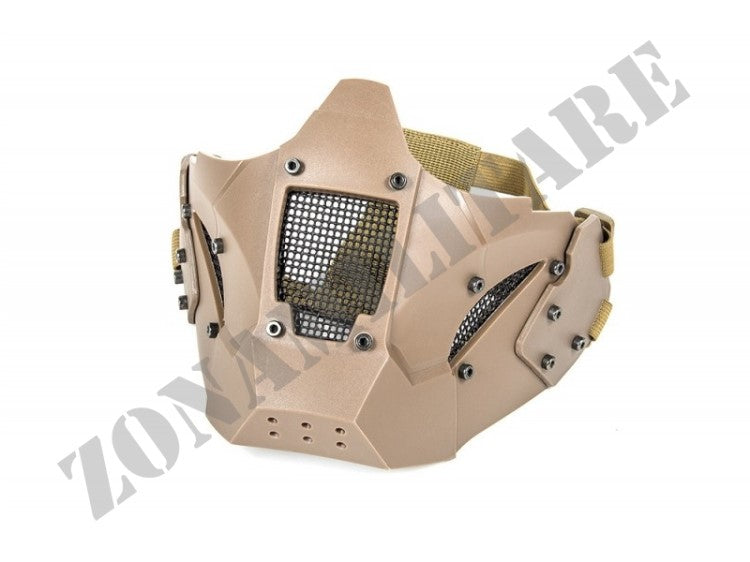 Evolution Iron Mask Double Belt + Fast Helmet Mount Tan