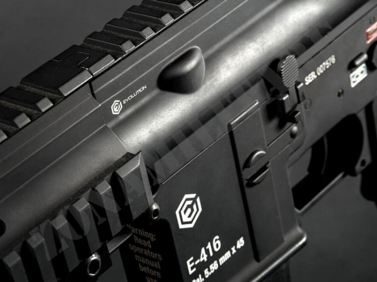 Fucile Evolution E-416 Cqb Ets Black Version