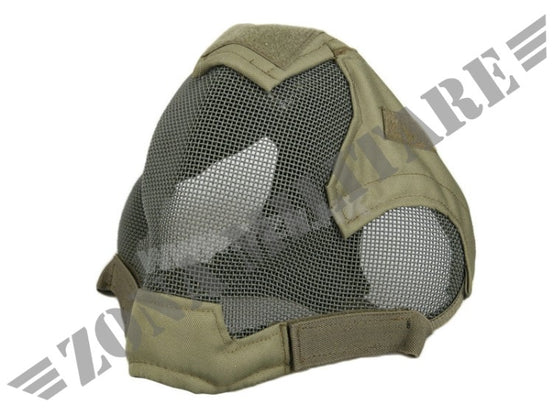 Emerson V6 Strike Steel Full Face Mask Od Green