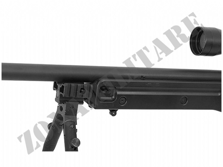 Fucile Sniper Bolt Action Mauser Mod. Mb002 Black Style Agm