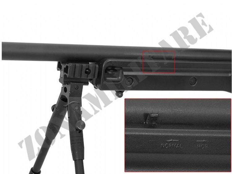 Fucile Sniper Bolt Action Mauser Mod. Mb002 Black Style Agm