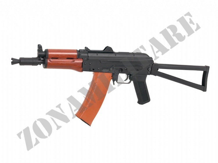 Fucile Cyma Ak74S Cm0.45A Real Metal E Wood