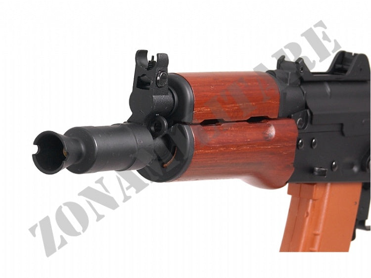 Fucile Cyma Ak74S Cm0.45A Real Metal E Wood