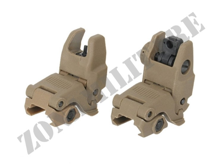 Tacche Di Mira Back-Up Rifle Sight Kit Gen. 2 Coyote Tan