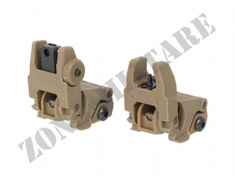 Tacche Di Mira Back-Up Rifle Sight Kit Gen. 2 Coyote Tan