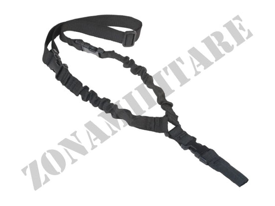 Cinghia Tattica Un Punto Elastica Black Force Style Dual Bungee Frog Industries