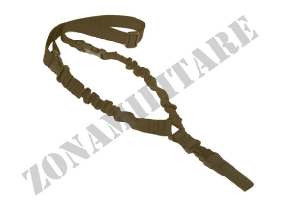 Cinghia Tattica Un Punto Elastica Coyote Force Style Dual Bungee Frog Industries