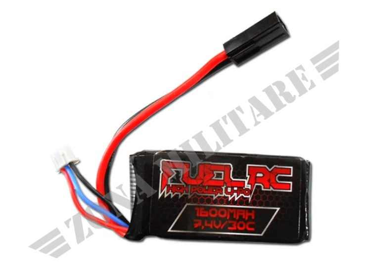 Batteria Li-Po 7,4V 1600 Mah 30C Anpeq Fuel Rc