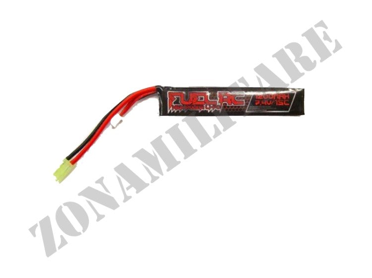 Batteria Lipo 7.4V 1200Mah 15C Fuel Rc