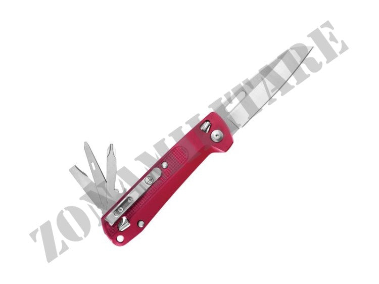 Multifunzione Free K2 Crimson Leatherman 8 Utensili