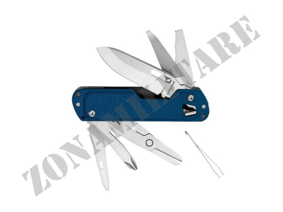 Multifunzione Free T4 Navy Leatherman 12 Utensili