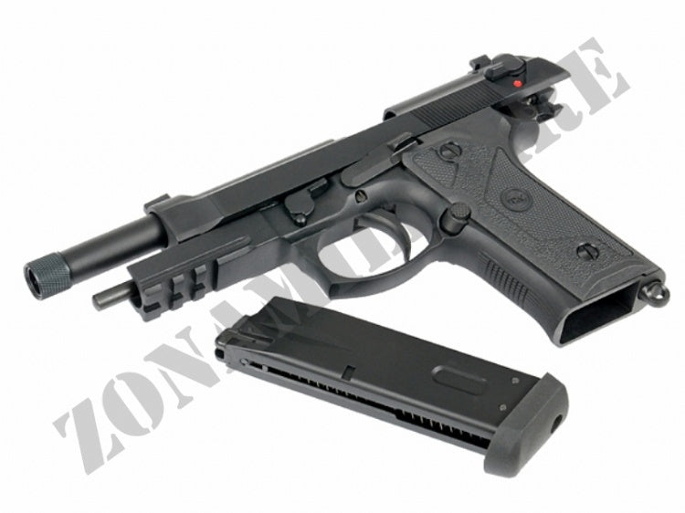 Pistola Sr9A3 Dual Powered Gas Black Version Src