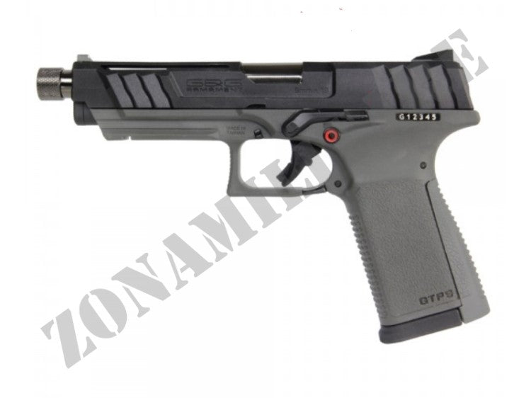 Pistola G&G Gbb Gtp9 Scarrellante Colore Nero E Grigio