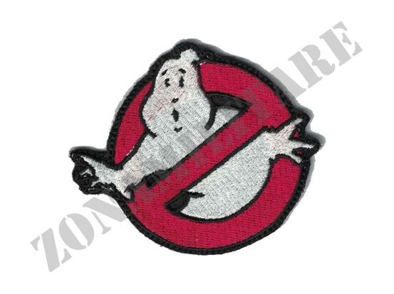 Patch Ricamata Con Logo Ghostbusters