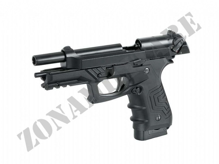 Pistola Hg-173 Full Auto Co2 Metal Colore Black Hfc