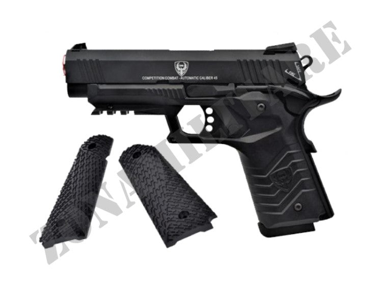 Pistola Hfc Pistola A Gas Hg-171 Tactical 1911 Nera