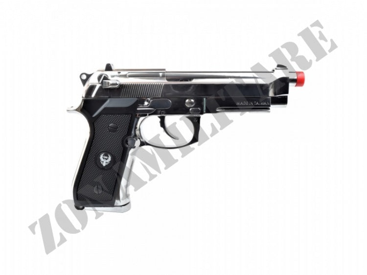 Pistola Hfc Hg-194 Beretta M9 Full Metal Inox A Gas