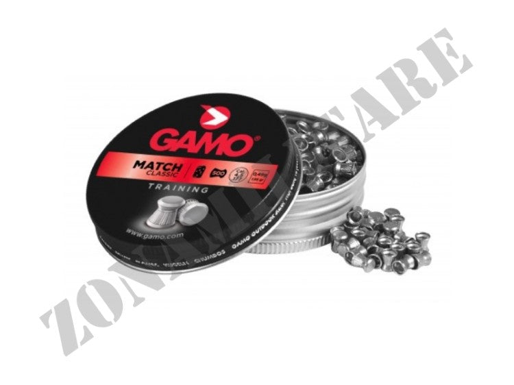 Piombini Gamo Match Calibro 4.5 Scatolo Da 500 Pezzi