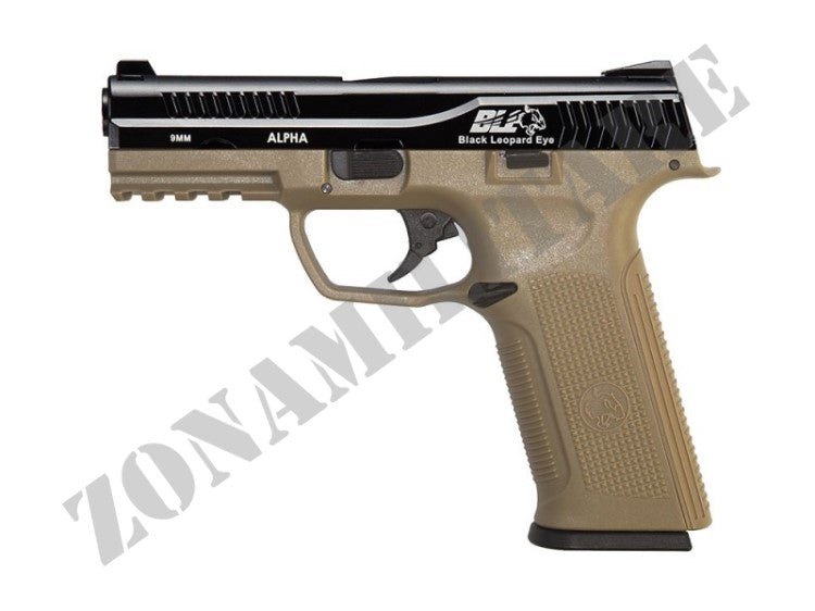 Pistola Ics Ble-001-Sd3 Alpha Gas Blowback Two Tone