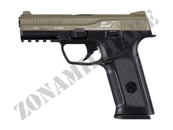 Pistola Ics Ble-001-Sd4 Alpha Gas Blowback Two Tone