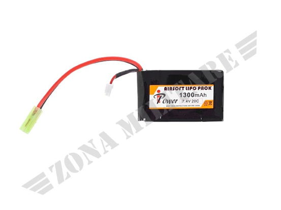 Batteria Lipo 1300Mah 7,4V 20C Ipower