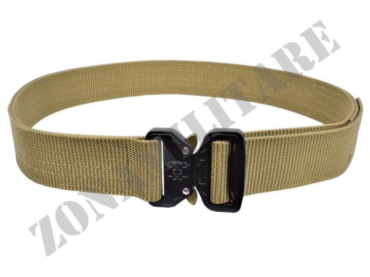 Cintura Tattica Con Attacco Cobra Colore Dark Earth 1,5'' Js Tactical