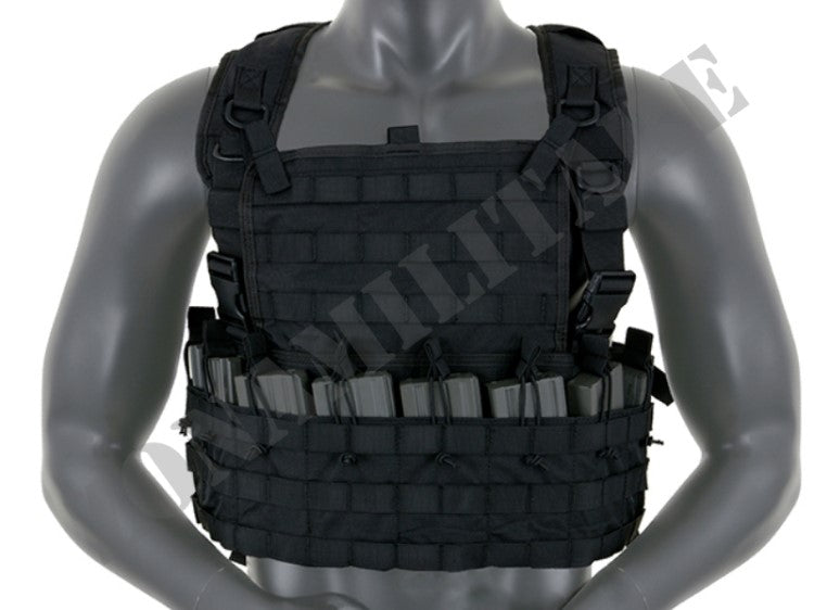 Tattico Rifleman Chest Rig Black Version 8 Fields