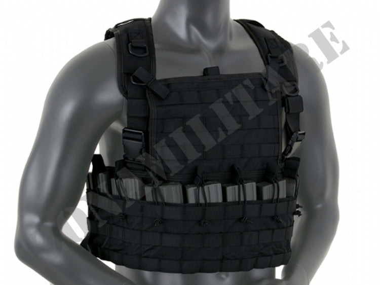 Tattico Rifleman Chest Rig Black Version 8 Fields