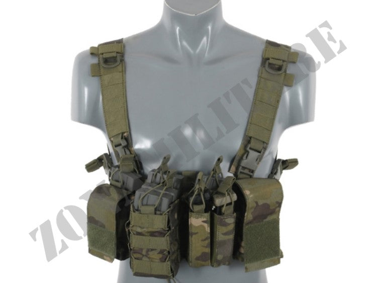 Tattico Compact Multi-Mission Chest Rig V3 Multicam Tropic 8 Fields