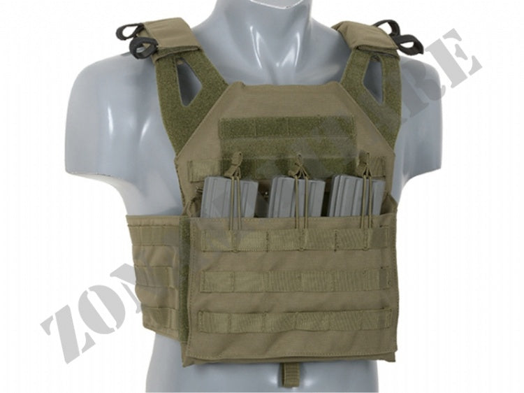 Tattico Jump Plate Carrier Cummerbund Od Green 8 Fields