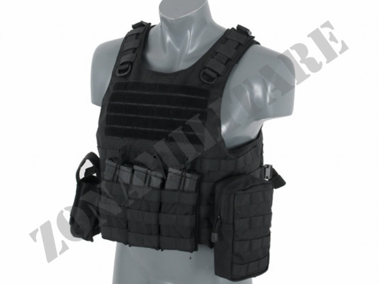 Tattico Lightweight Aav Fsbe Assault System V2 Black 8 Fields