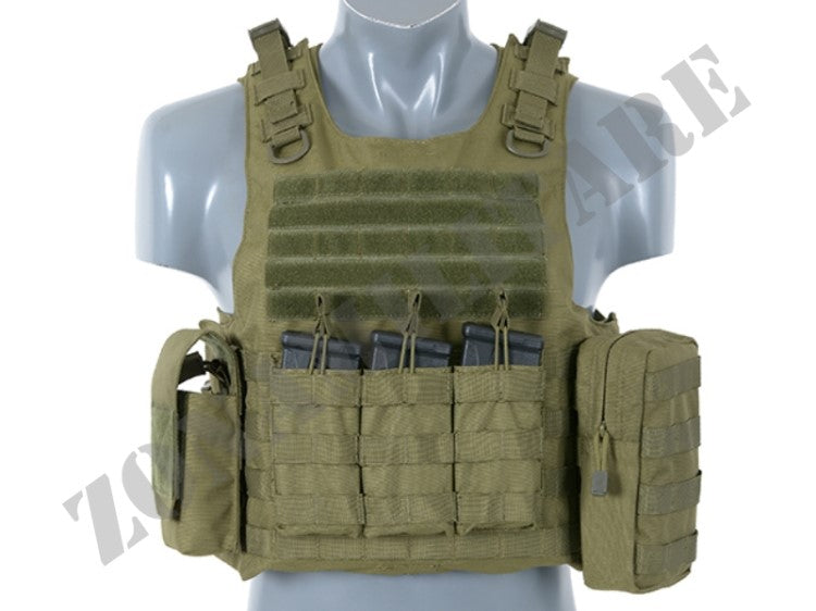 Tattico Lightweight Aav Fsbe Assault System V2 Od Green 8 Fields