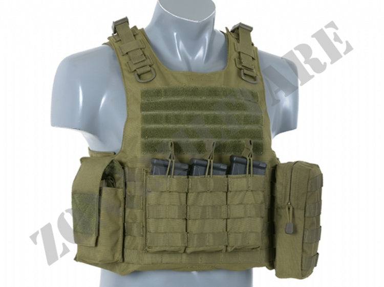 Tattico Lightweight Aav Fsbe Assault System V2 Od Green 8 Fields