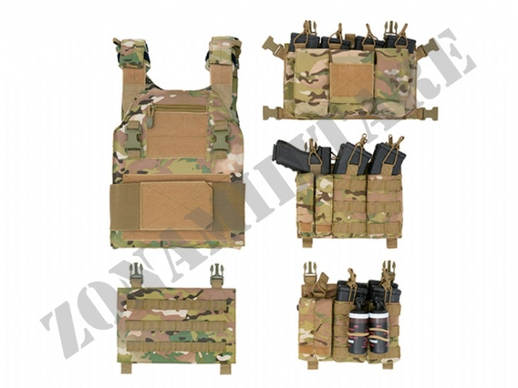 Tattico Buckle Up Low Profile Multicam 8 Fields