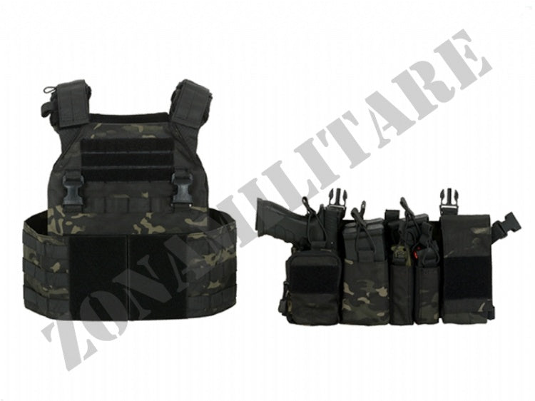 Tattico Buckle Up Assault Cummerbund Multicam Black 8 Fields